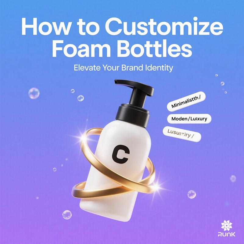 ¿Cómo personalizar botellas de espuma para tu marca?