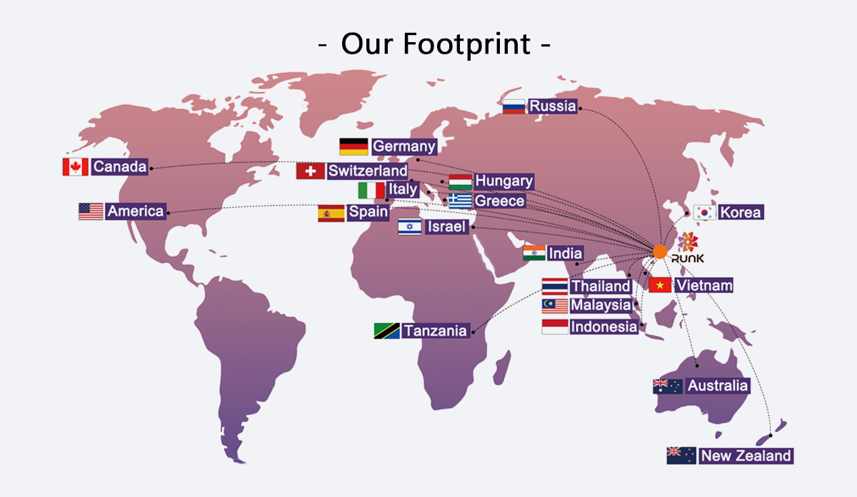 Runk's footsteps to the world Runk's footsteps to the world