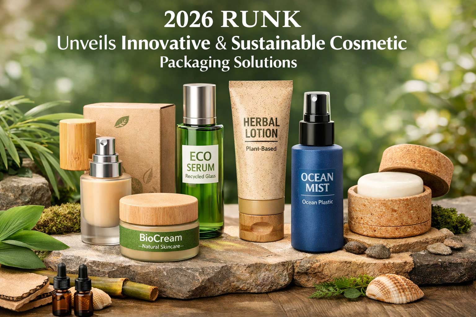 2026 Runk presenta soluciones de envasado cosmético innovadoras y sostenibles
